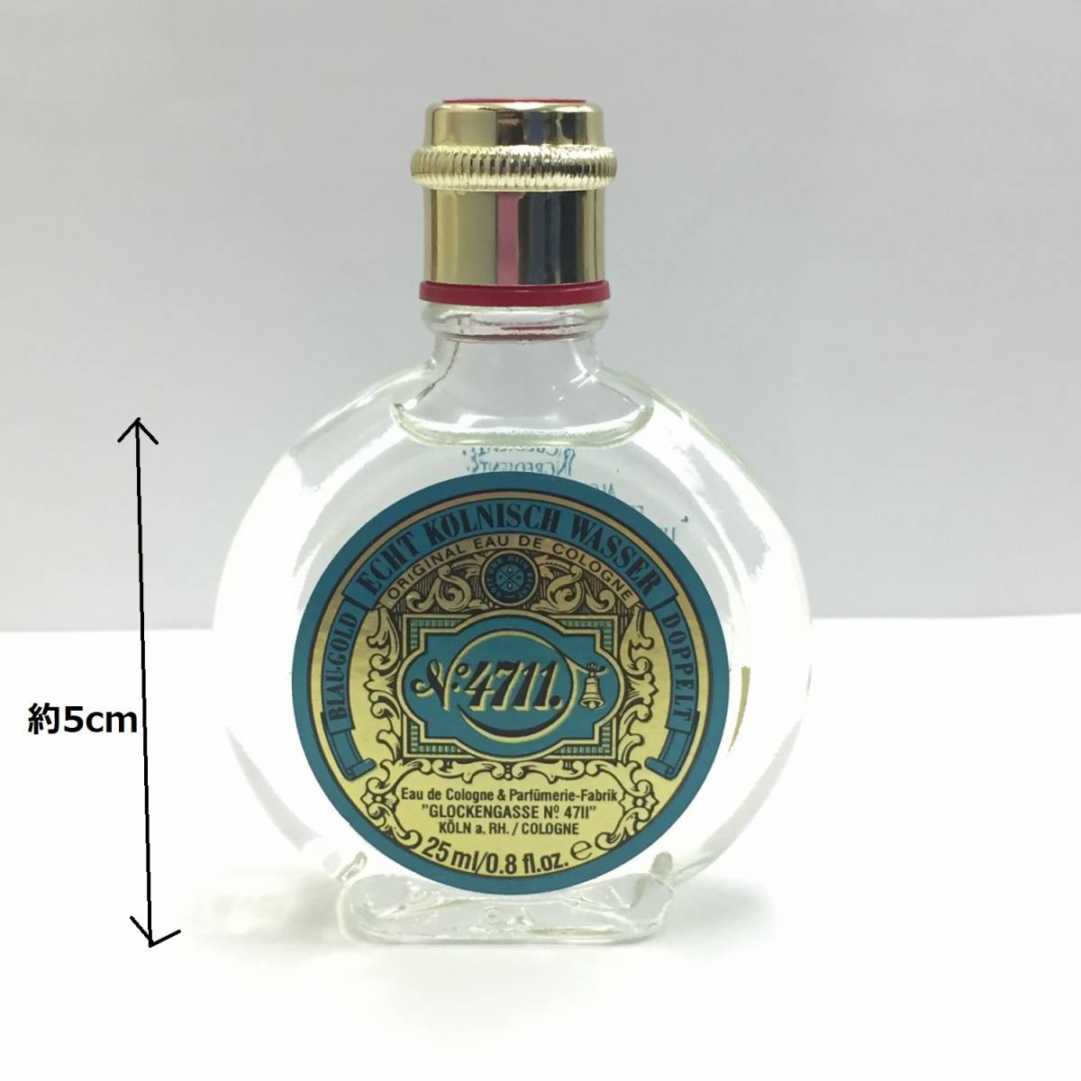 [ perfume ]NO 471 one owner -te cologne 25ml 0.8 fl.oz. Germany Glo  ticket gasekerun