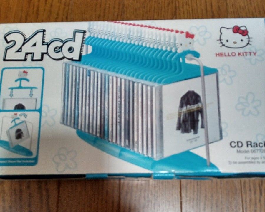 CD 収納 ラック キティーちゃん ハローキティ CDラック ピンク CD 収納 ラック キティーちゃん ハローキティ CDラック ピンク