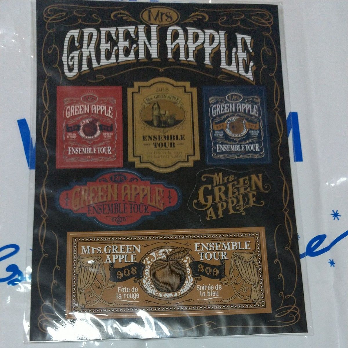 新品未開封 Mrs GREEN APPLE ENSEMBLE ステッカーセット|Yahoo 新品未開封 Mrs GREEN APPLE ENSEMBLE ステッカーセット|Yahoo