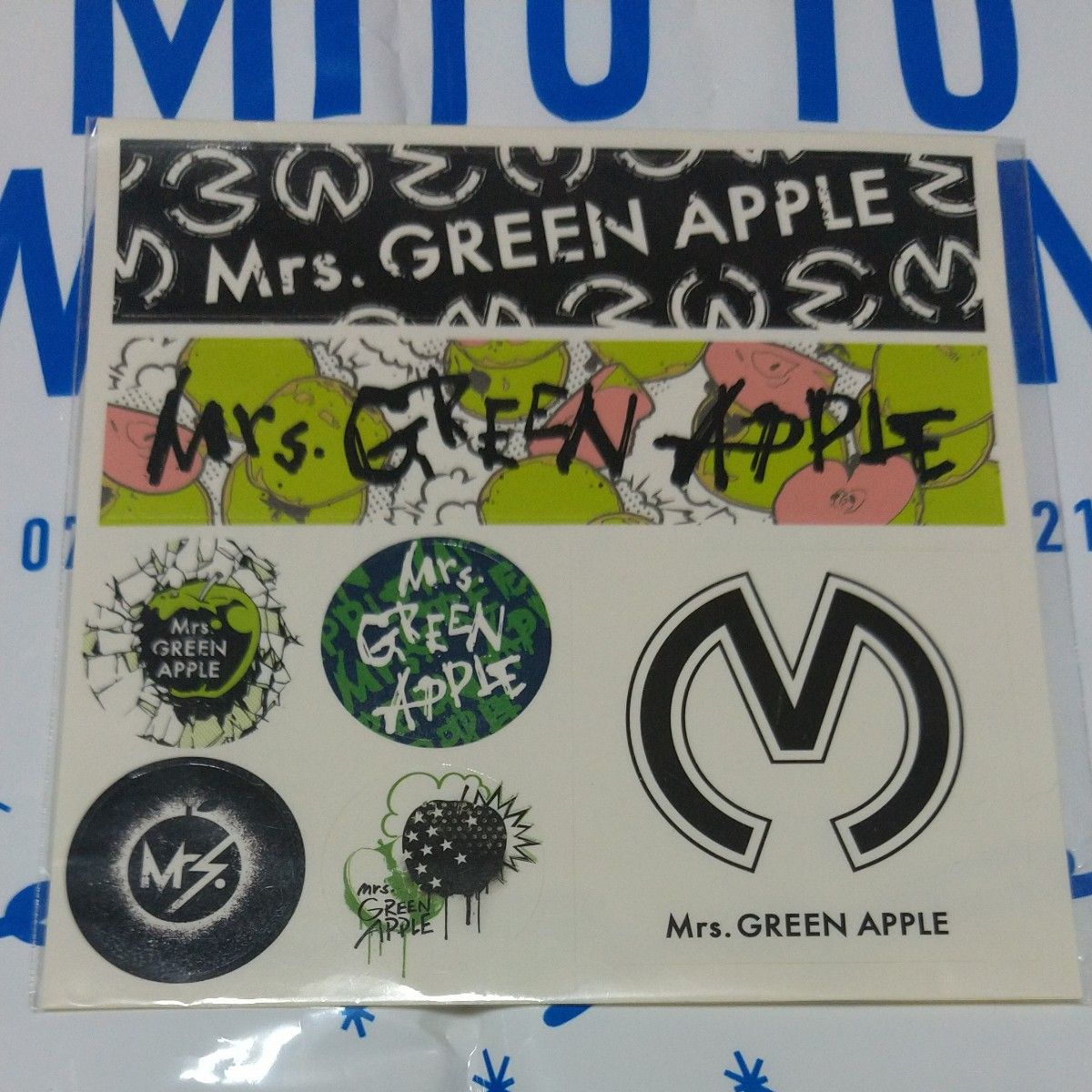 新品未開封 Mrs GREEN APPLE 初期グッズステッカーセット|Yahoo 新品未開封 Mrs GREEN APPLE 初期グッズステッカーセット|Yahoo