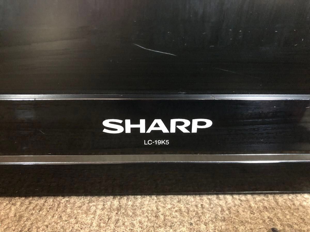 現状品】SHARP 液晶テレビ AQUOS LC-19K5 19インチ 汎用リモコン 現状品】SHARP 液晶テレビ AQUOS LC-19K5 19インチ 汎用リモコン