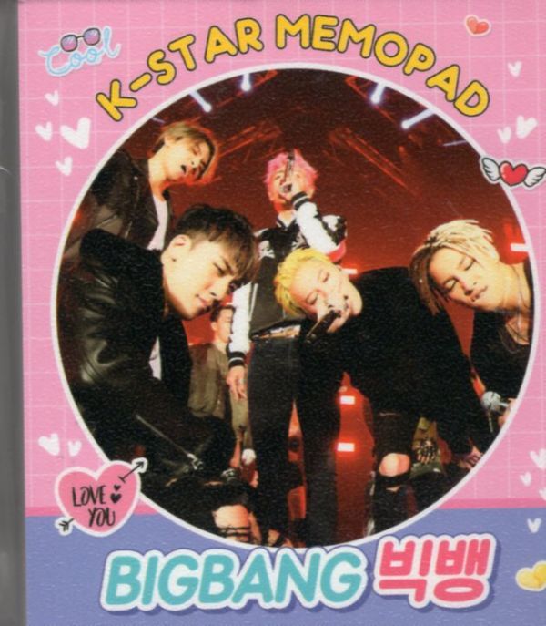  Корея K-POP *BIG BANG bigbang *MEMOPAD память накладка 4 модель 200 сиденье 