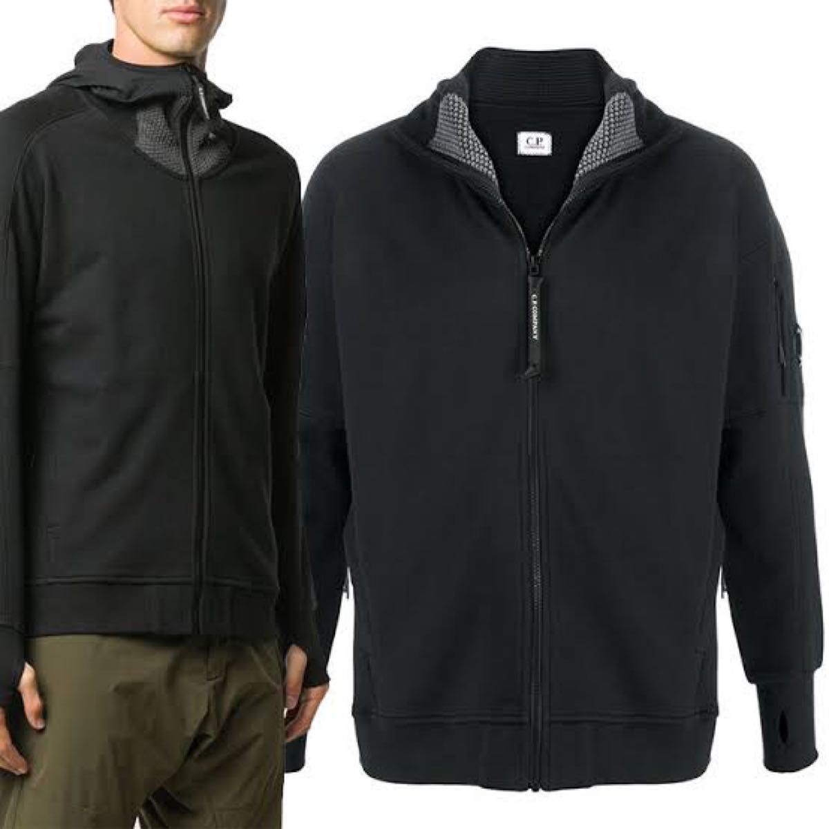 C P COMPANY Technical Zip Foodie XL 09CMSS035A テクニカル C P COMPANY Technical Zip Foodie XL 09CMSS035A テクニカル