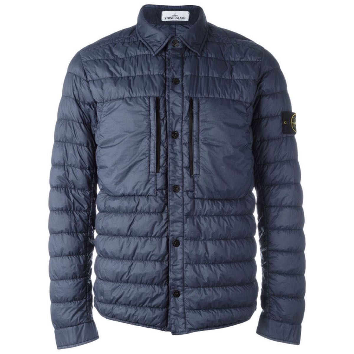 STONE ISLAND YARN DOWN SHIRT ダウンジャケット Lサイズ ダウン STONE ISLAND YARN DOWN SHIRT ダウンジャケット Lサイズ ダウン