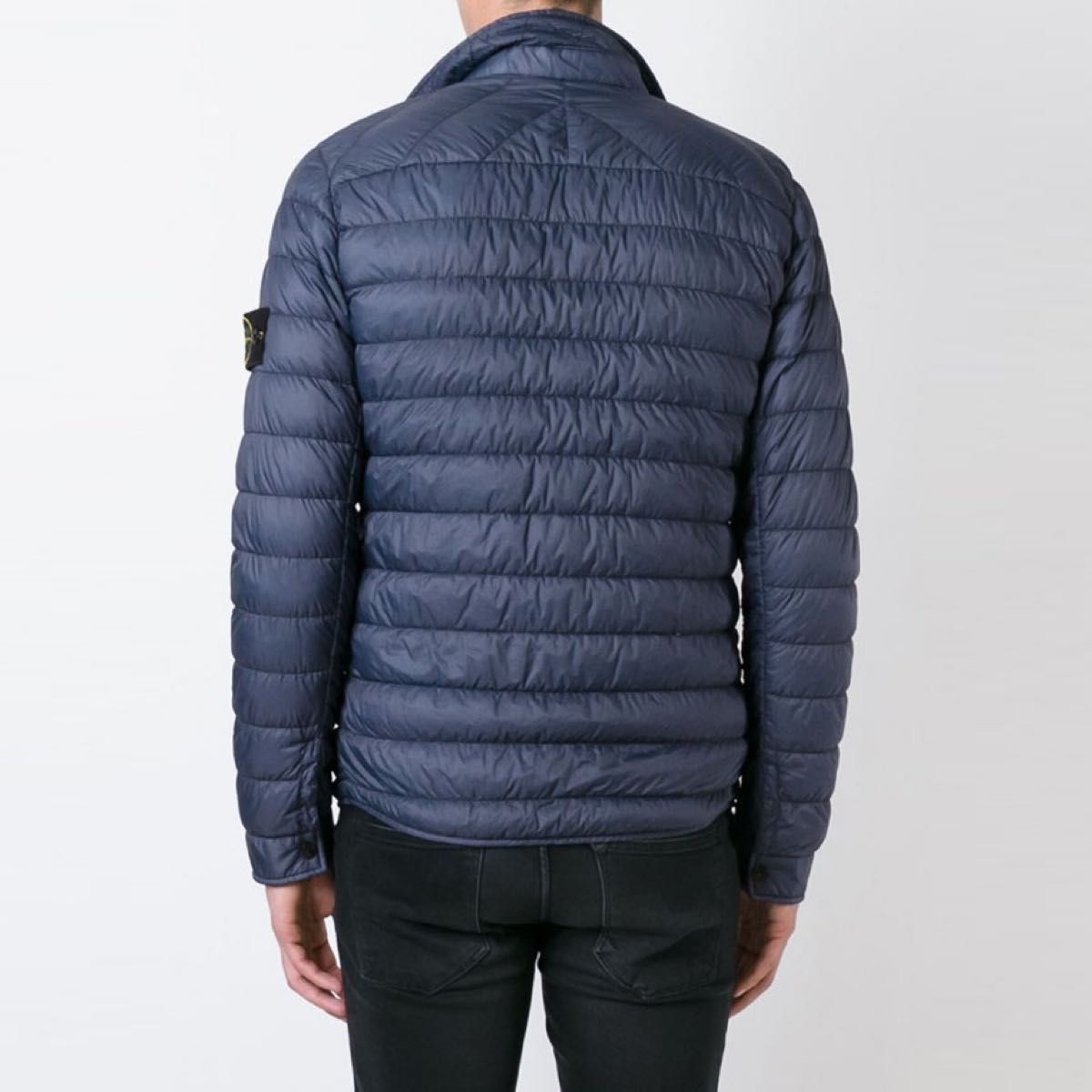 STONE ISLAND YARN DOWN SHIRT ダウンジャケット Lサイズ ダウン STONE ISLAND YARN DOWN SHIRT ダウンジャケット Lサイズ ダウン