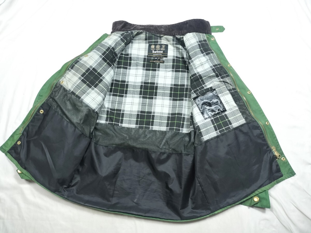 Barbour international A7 Brass M 00s グリーン バブアー Barbour international A7 Brass M 00s グリーン バブアー