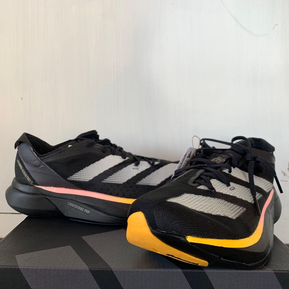 adidas アディオスプロ3 未使用 アディダス アディゼロ adios adidas アディオスプロ3 未使用 アディダス アディゼロ adios