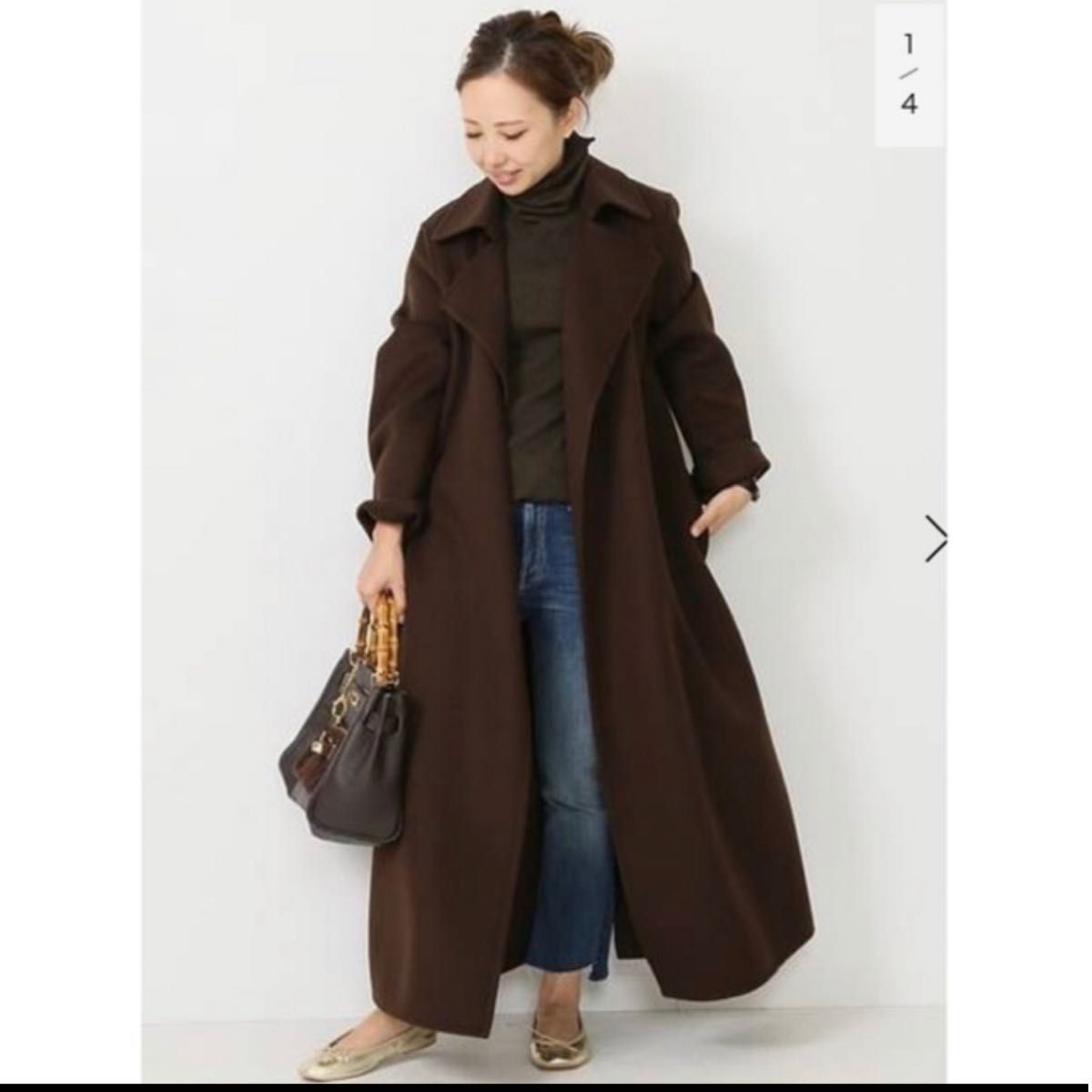 Deuxieme Classe ダークブラウン ロングコート|Yahoo!フリマ Deuxieme Classe ダークブラウン ロングコート|Yahoo!フリマ