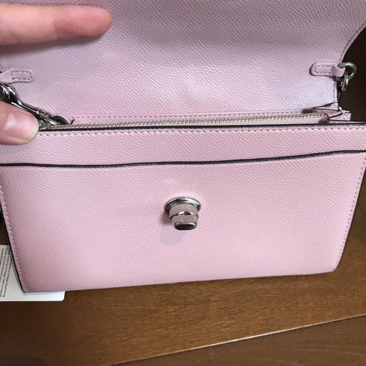 未使用　coach コーチ　 リストレット  バッグ チェーンショルダーバッグ