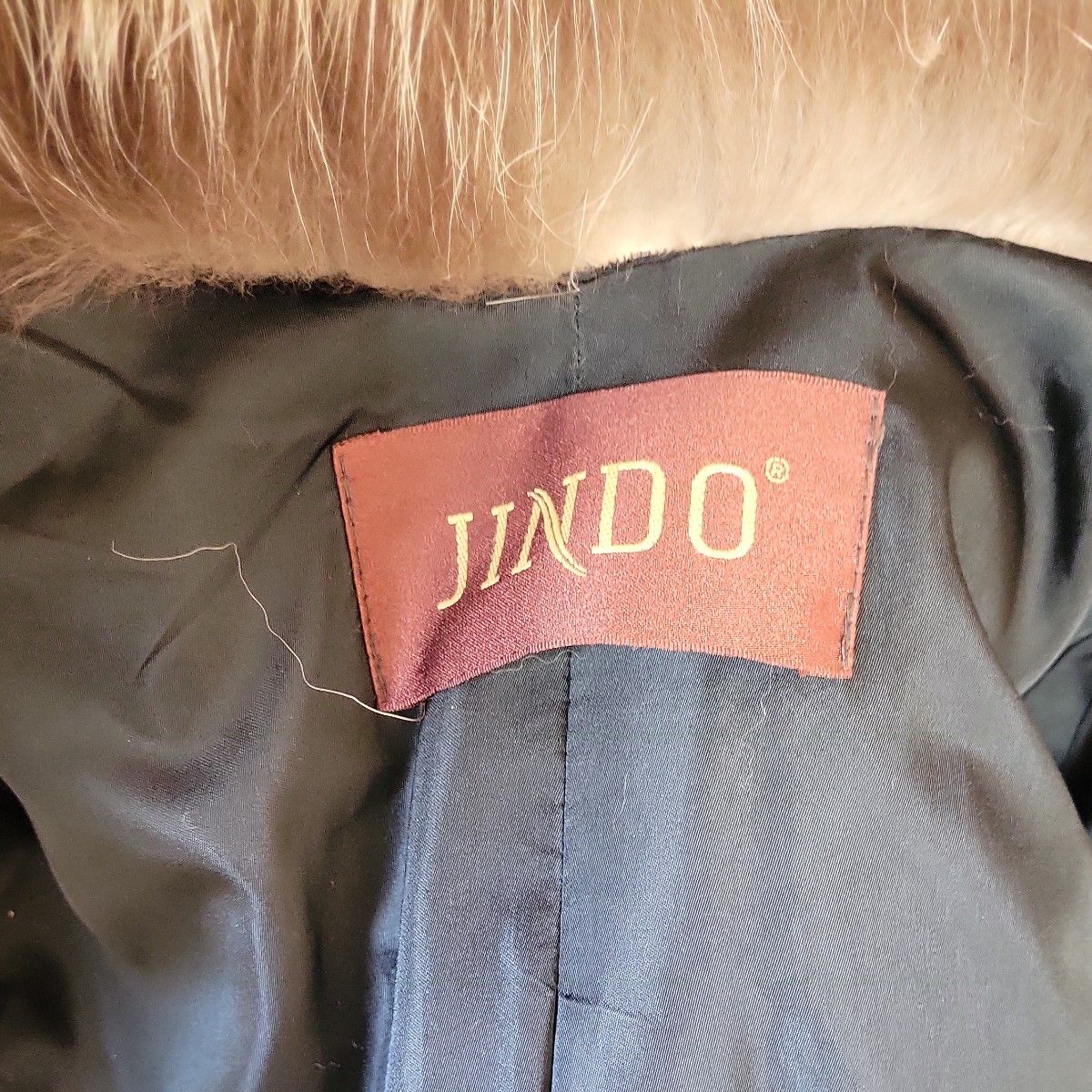 超極美品 フォックスファーコート 毛皮 リアルファー JINDO 超 超極美品 フォックスファーコート 毛皮 リアルファー JINDO 超