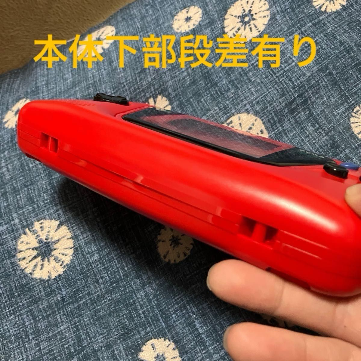 ゲームギア本体レッド（内部電解コンデンサーフル交換済）ソフト