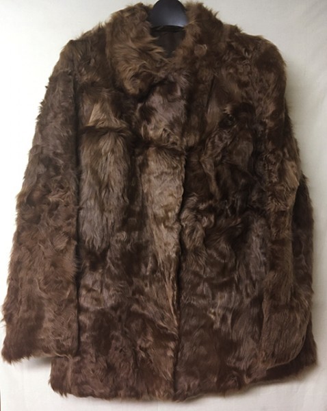 *book@ fur lamb fur coat * Brown *