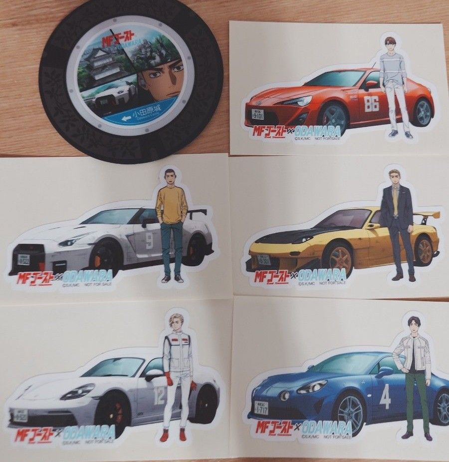 非売品 MFゴースト 小田原コラボ ステッカー クリアファイル 非売品 MFゴースト 小田原コラボ ステッカー クリアファイル