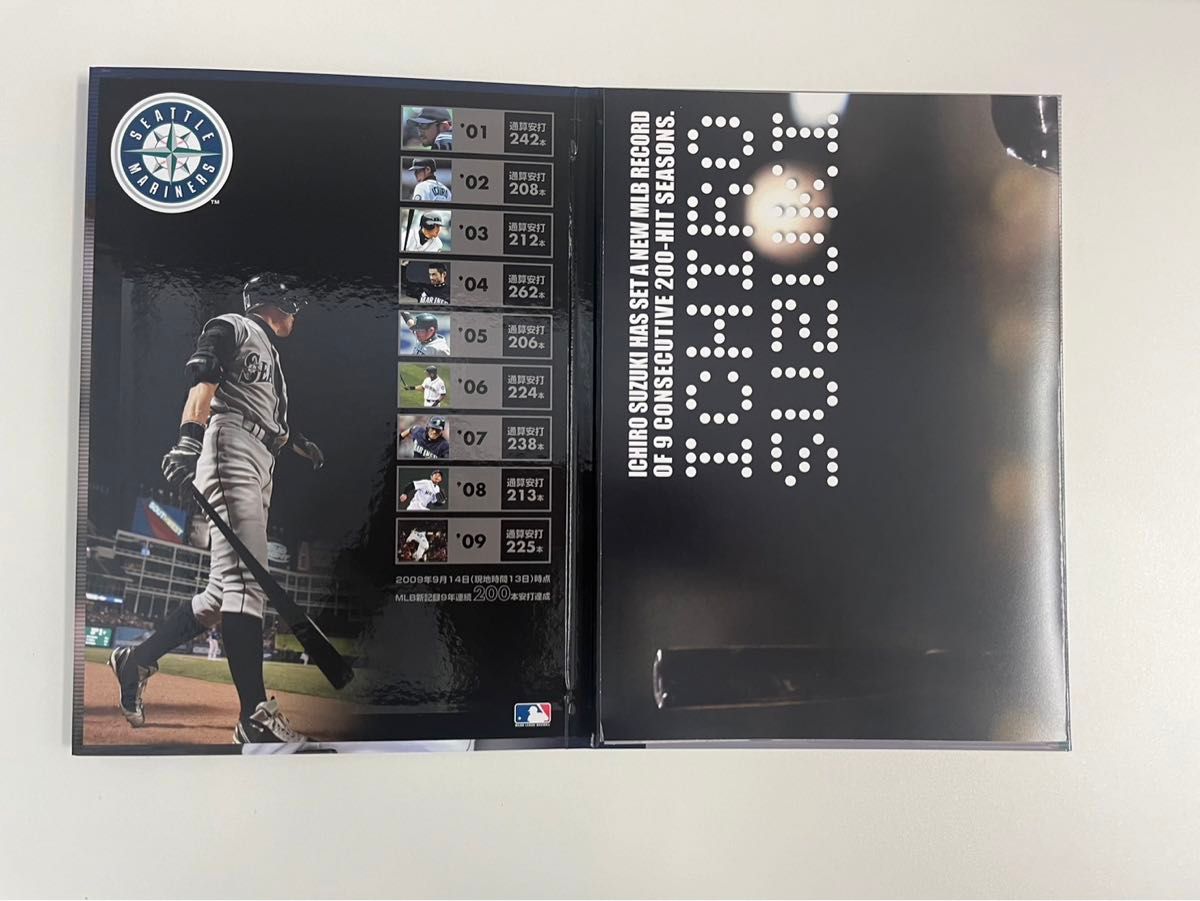 2001年~2009年MLB新記録9年連続200本安打達成記念 2001年~2009年MLB新記録9年連続200本安打達成記念