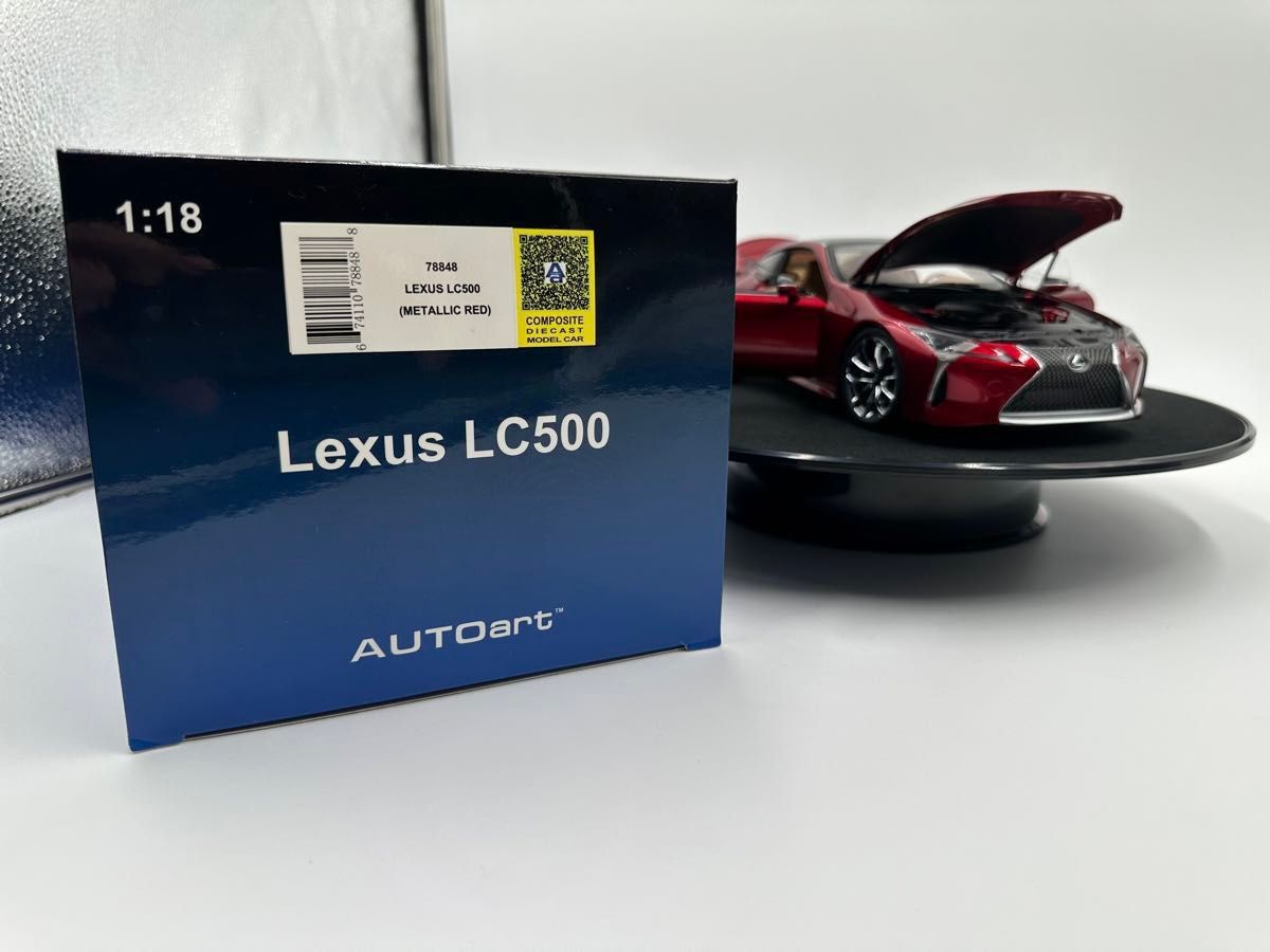 AUTOart オートアート 1/18スケール レクサスLC500 メタリック AUTOart オートアート 1/18スケール レクサスLC500 メタリック