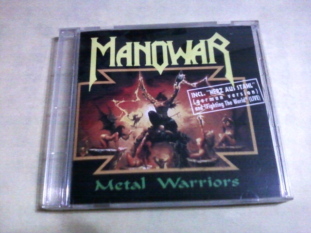 送料込 Manowar - Metal Warriors☆Accept Virgin Steele Grave Digger Gamma Ray Saxon Running Wild 