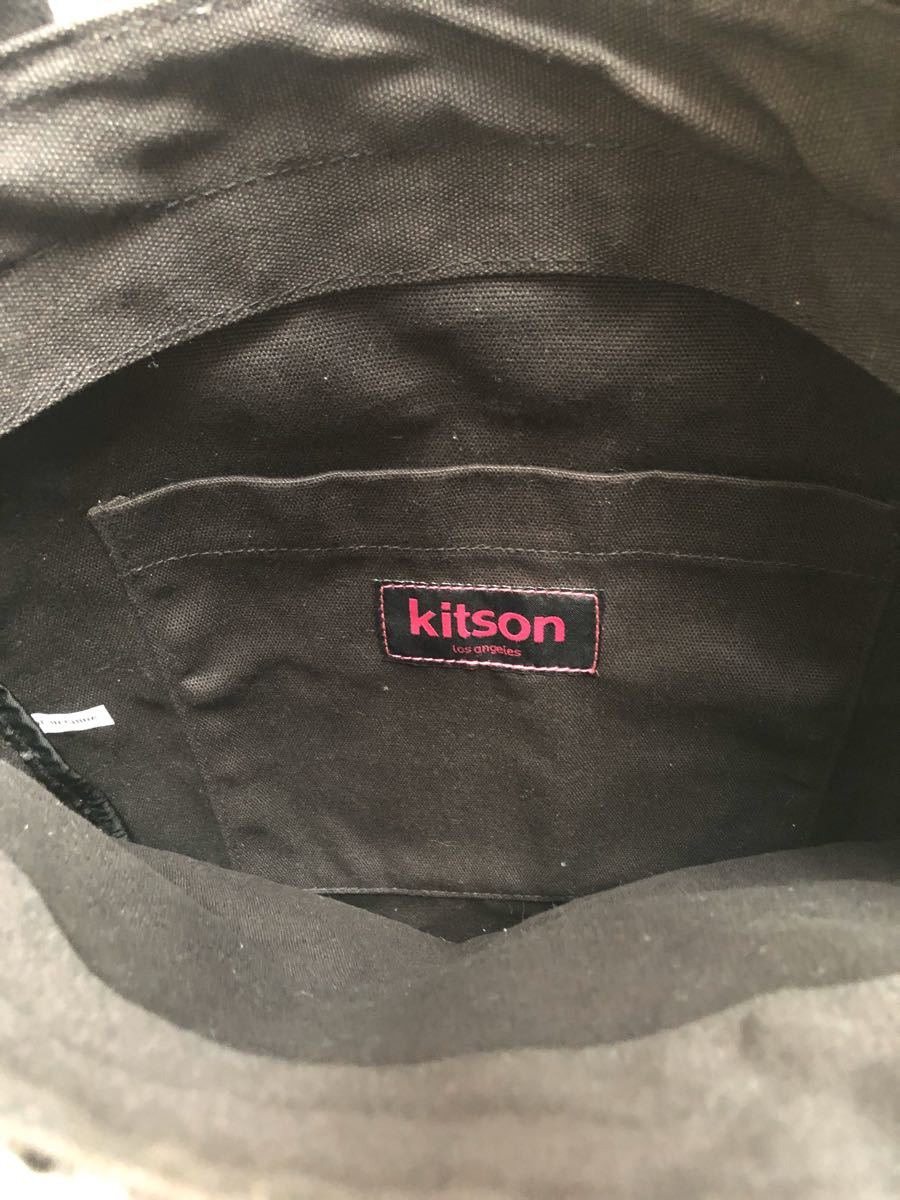 kitson キットソン　トートバッグ　キャンパス