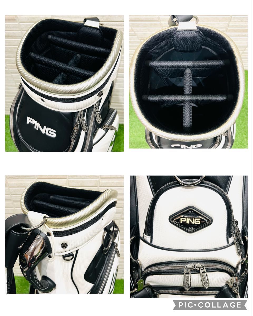 PING ピン キャディバッグ 本格 ツアーモデル カート式 ゴルフ PING ピン キャディバッグ 本格 ツアーモデル カート式 ゴルフ