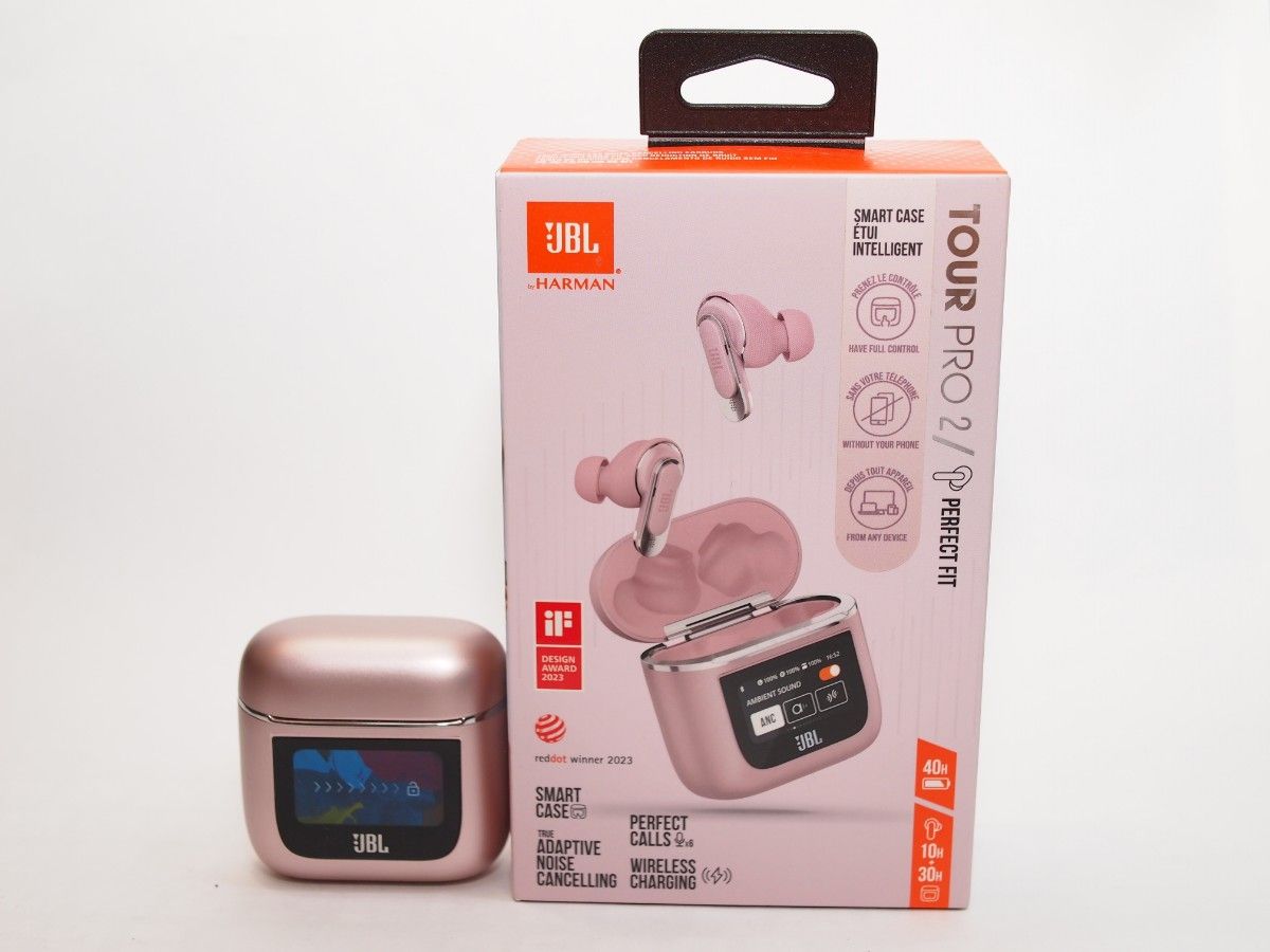 JBL TOUR PRO 2 ワイヤレスイヤホン スマートタッチディスプレイ JBL TOUR PRO 2 ワイヤレスイヤホン スマートタッチディスプレイ