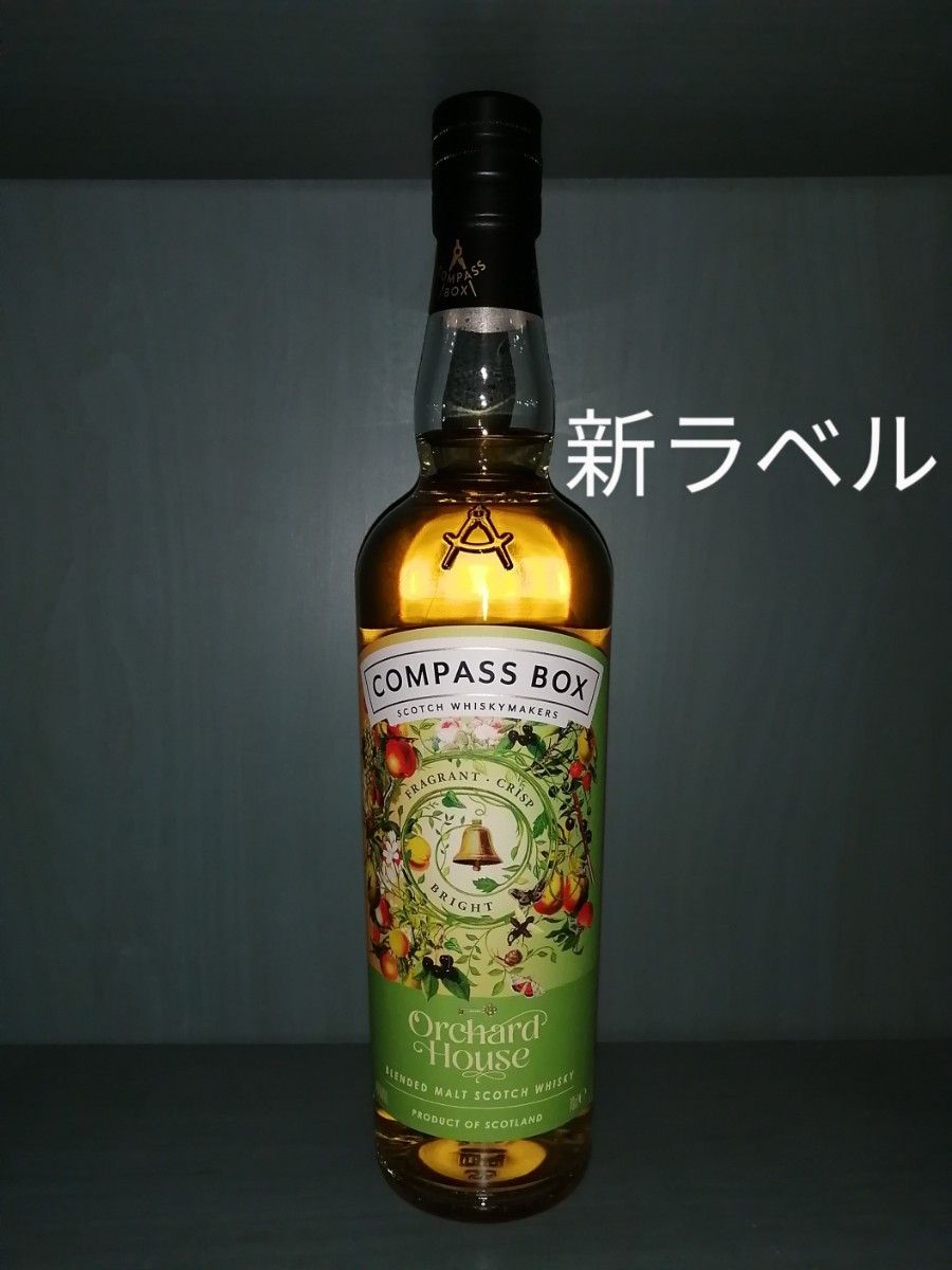 新ラベル オーチャードハウス コンパスボックス 700ml 46% 正規 新ラベル オーチャードハウス コンパスボックス 700ml 46% 正規