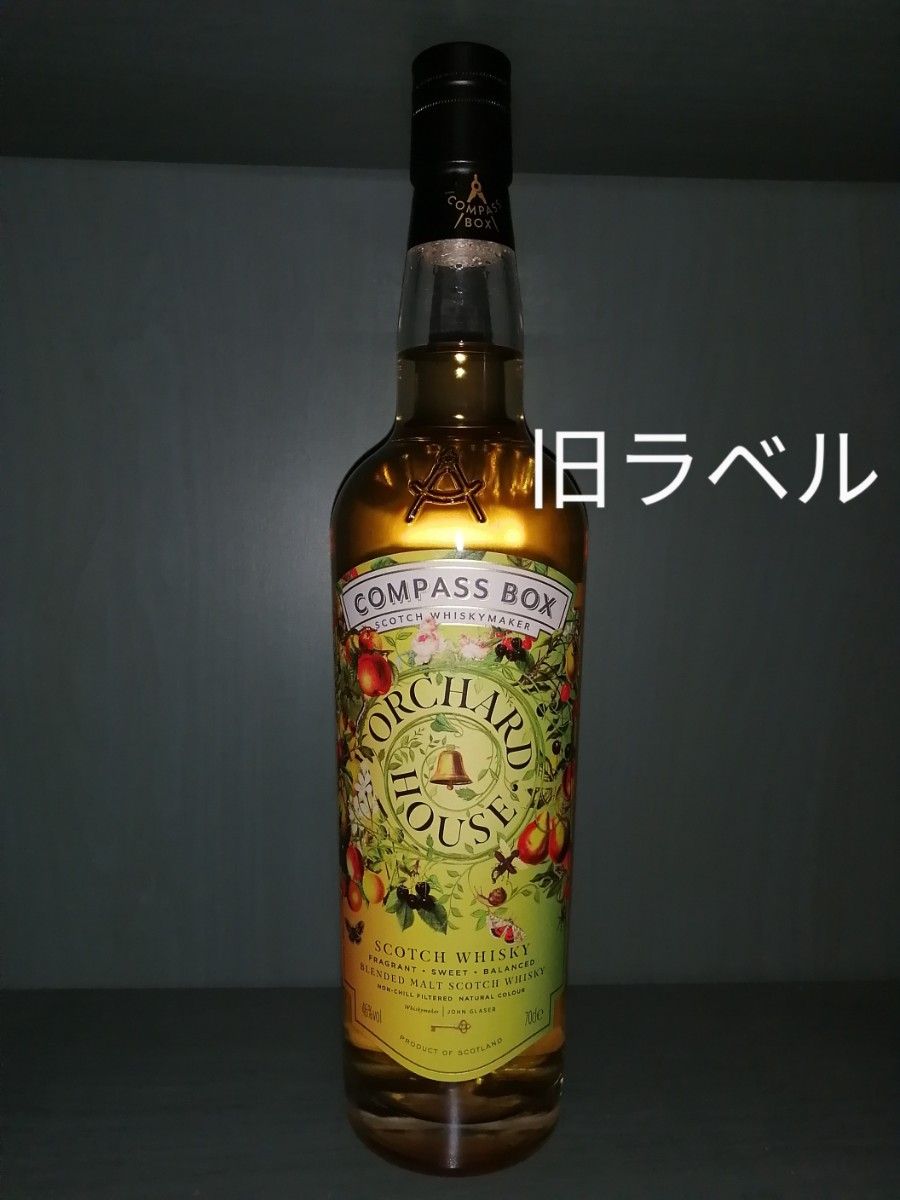 旧ラベル オーチャードハウス コンパスボックス 700ml 46% 正規 旧ラベル オーチャードハウス コンパスボックス 700ml 46% 正規