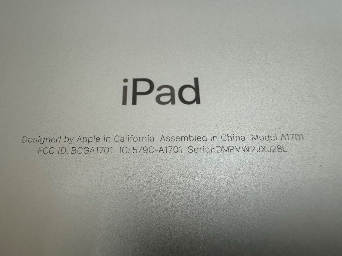 iPad Pro 10 5インチ Wi-Fi 64GB シルバー MQDY2J/A A1701 動作 iPad Pro 10 5インチ Wi-Fi 64GB シルバー MQDY2J/A A1701 動作