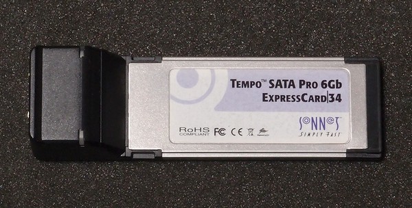 SONNET Tempo SATA Pro 6Gb ExpressCard/34 eSATA2 6Gb/s