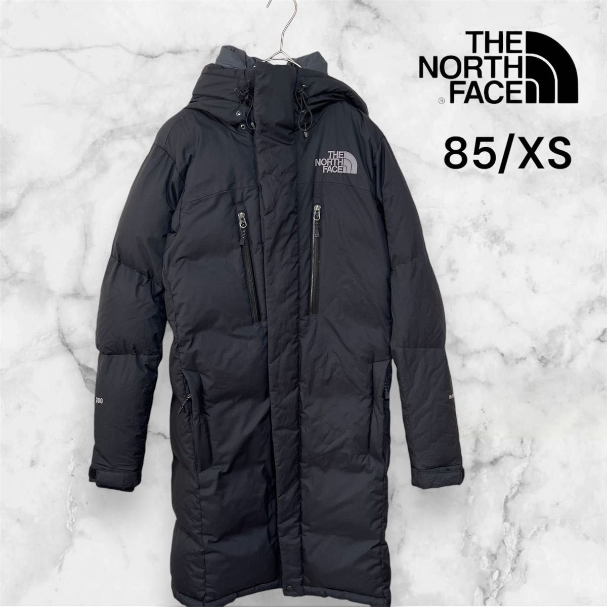 THE NORTH FACEダウンジャケット 85/XS ブラック 800フィル ハイベント ノースフェイス ロング THE NORTH FACEダウンジャケット 85/XS ブラック 800フィル ハイベント ノースフェイス ロング