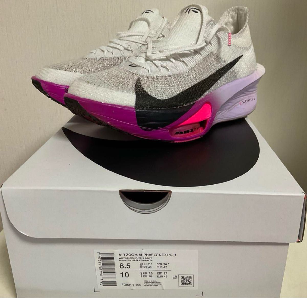 値下げ可 NIKE アルファフライ3 26 5 ほぼ新品 低走行|Yahoo 値下げ可 NIKE アルファフライ3 26 5 ほぼ新品 低走行|Yahoo