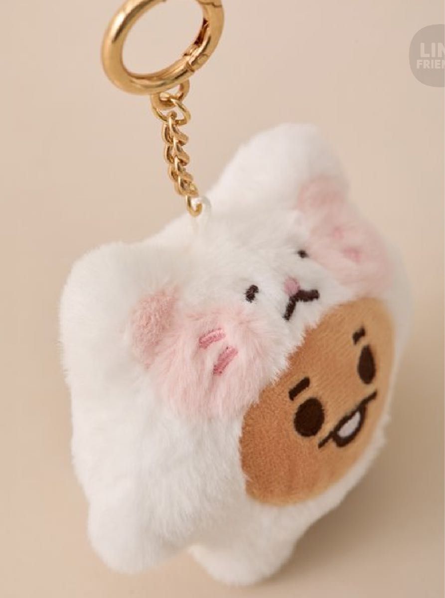 BT21 SHOOKY シュガ ユンギFLUFFY ベビー ぬいぐるみキーリング BT21 SHOOKY シュガ ユンギFLUFFY ベビー ぬいぐるみキーリング