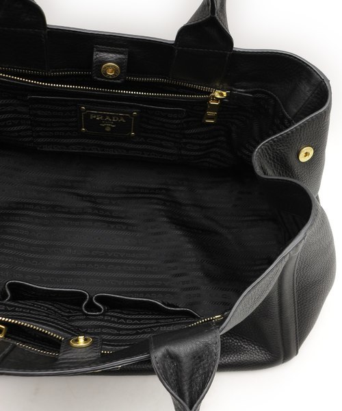 PRADA プラダ オール レザー 皮 革 カナパ トート ハンド バッグ PRADA プラダ オール レザー 皮 革 カナパ トート ハンド バッグ