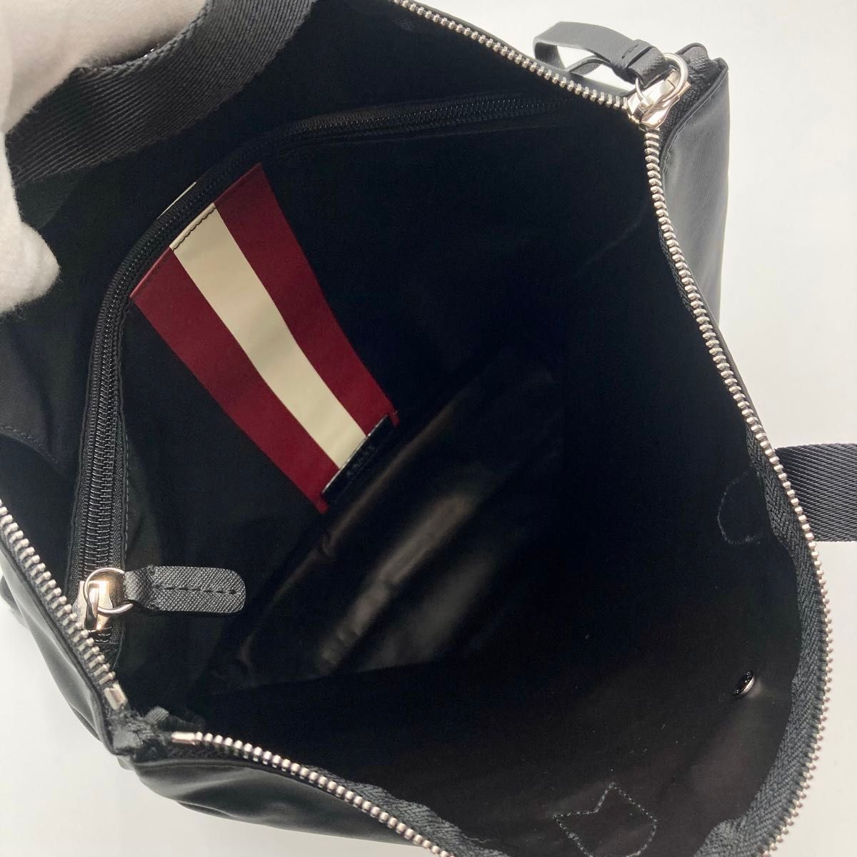 希少モデル【極美品】BALLY バリー リュック ナップサック 黒 希少モデル【極美品】BALLY バリー リュック ナップサック 黒