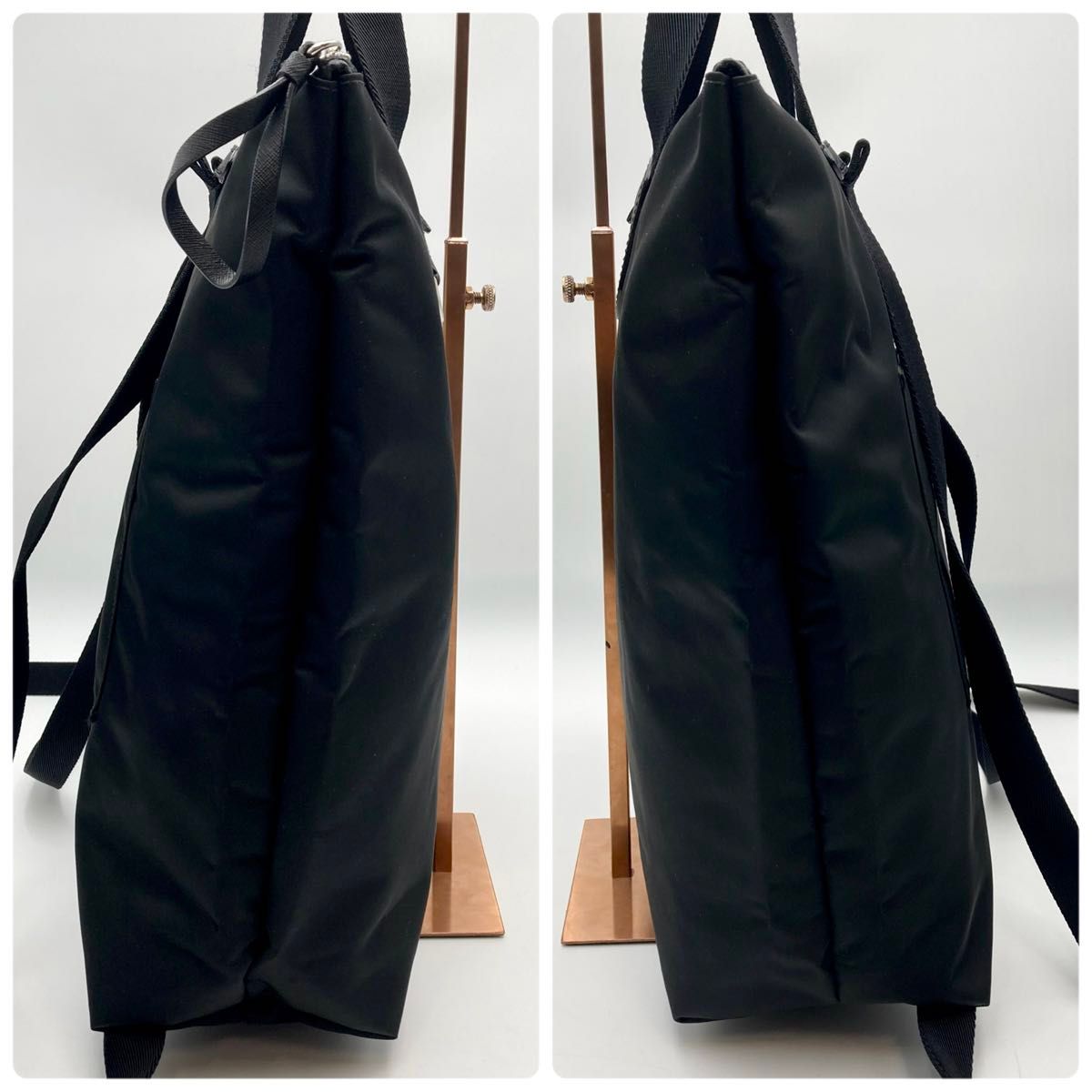 希少モデル【極美品】BALLY バリー リュック ナップサック 黒 希少モデル【極美品】BALLY バリー リュック ナップサック 黒