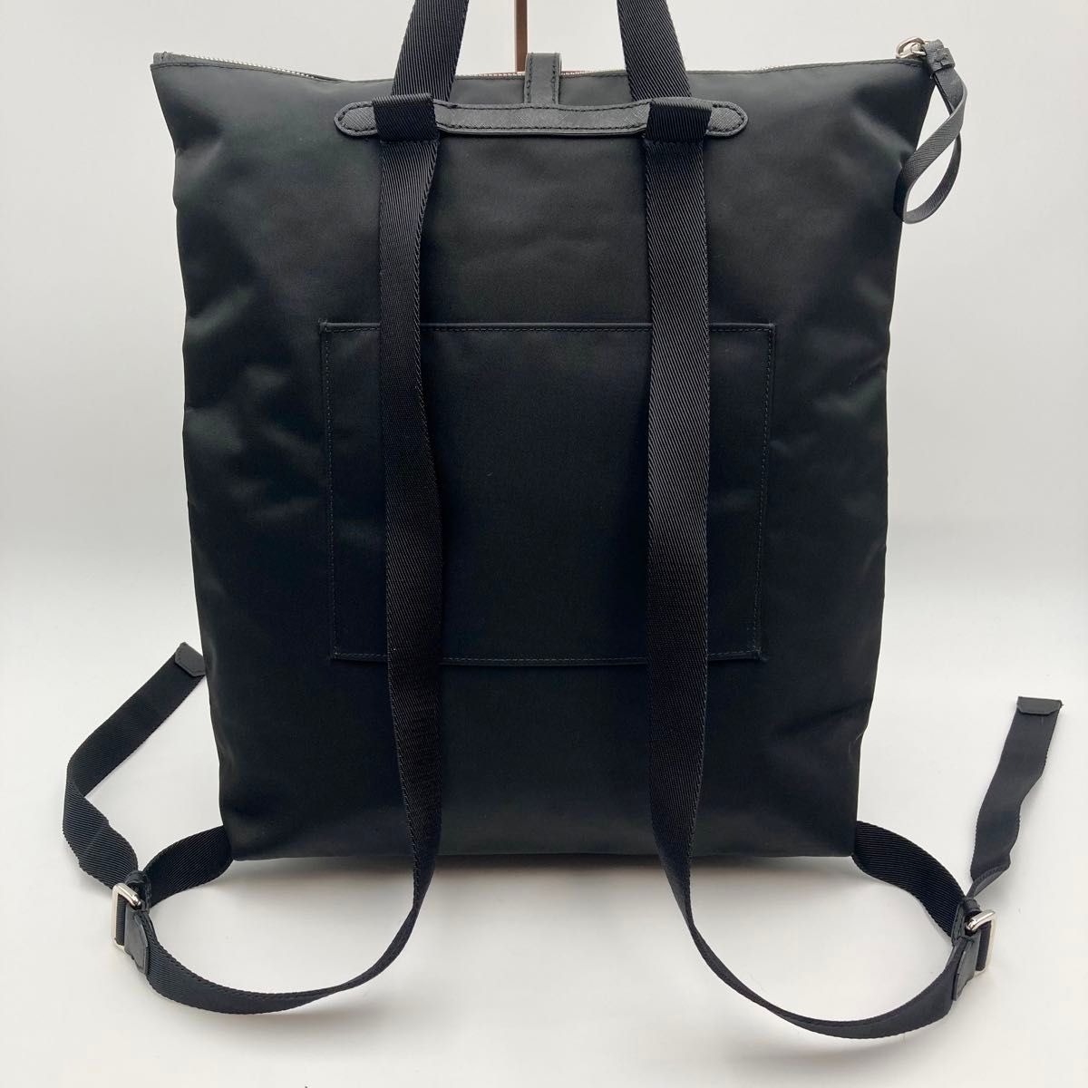 希少モデル【極美品】BALLY バリー リュック ナップサック 黒 希少モデル【極美品】BALLY バリー リュック ナップサック 黒