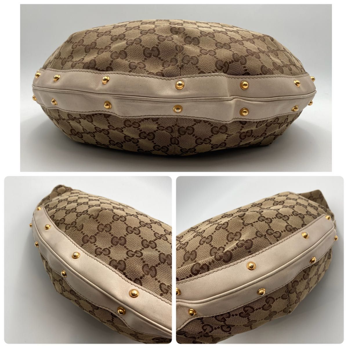 激レア【美品】GUCCI グッチ ワンショルダーバッグ GGキャンバス 激レア【美品】GUCCI グッチ ワンショルダーバッグ GGキャンバス