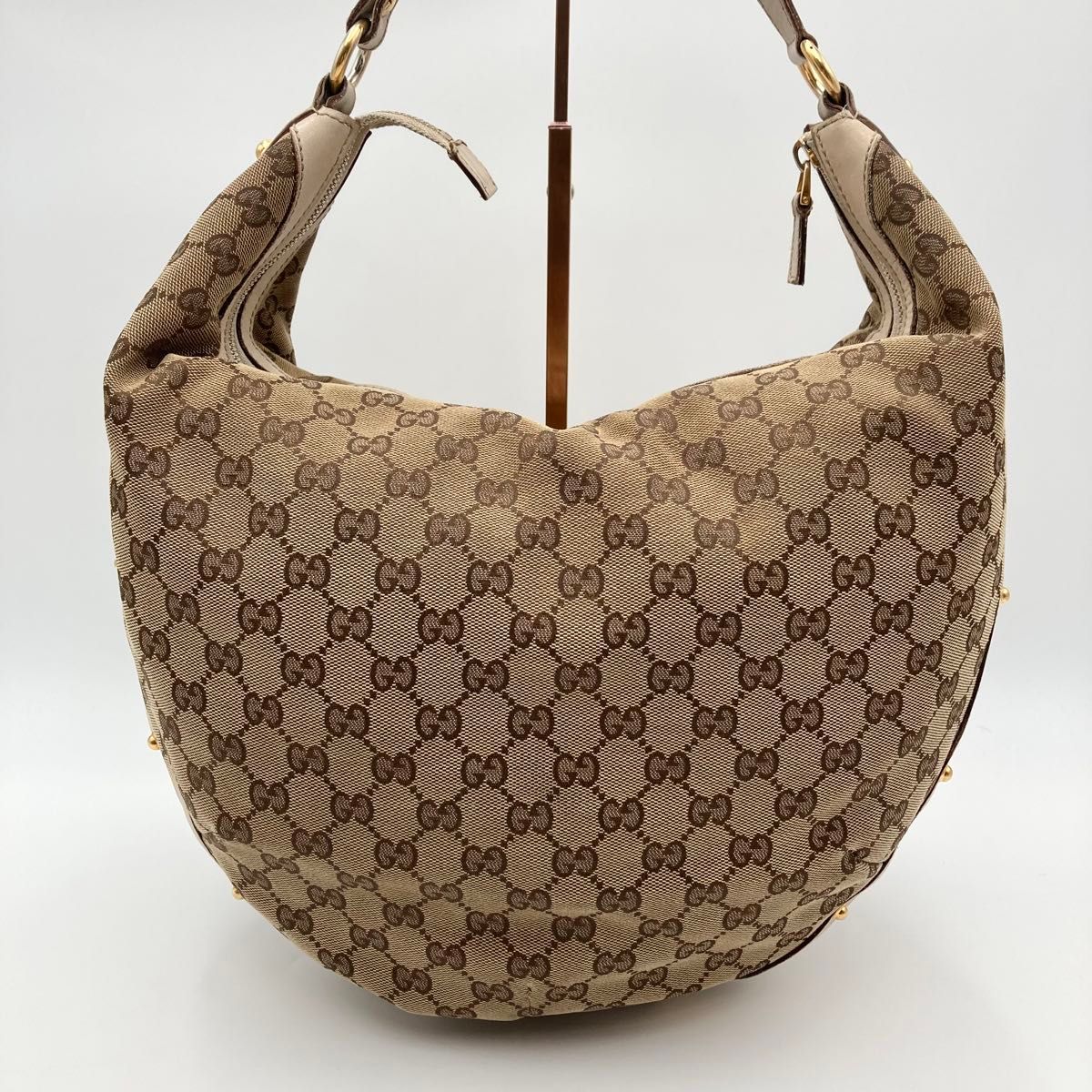 激レア【美品】GUCCI グッチ ワンショルダーバッグ GGキャンバス 激レア【美品】GUCCI グッチ ワンショルダーバッグ GGキャンバス