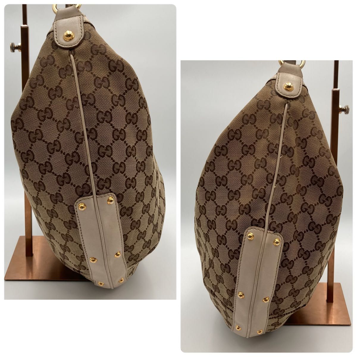 激レア【美品】GUCCI グッチ ワンショルダーバッグ GGキャンバス 激レア【美品】GUCCI グッチ ワンショルダーバッグ GGキャンバス