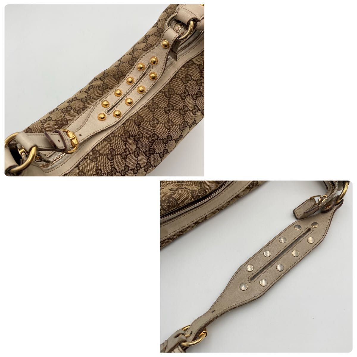 激レア【美品】GUCCI グッチ ワンショルダーバッグ GGキャンバス 激レア【美品】GUCCI グッチ ワンショルダーバッグ GGキャンバス