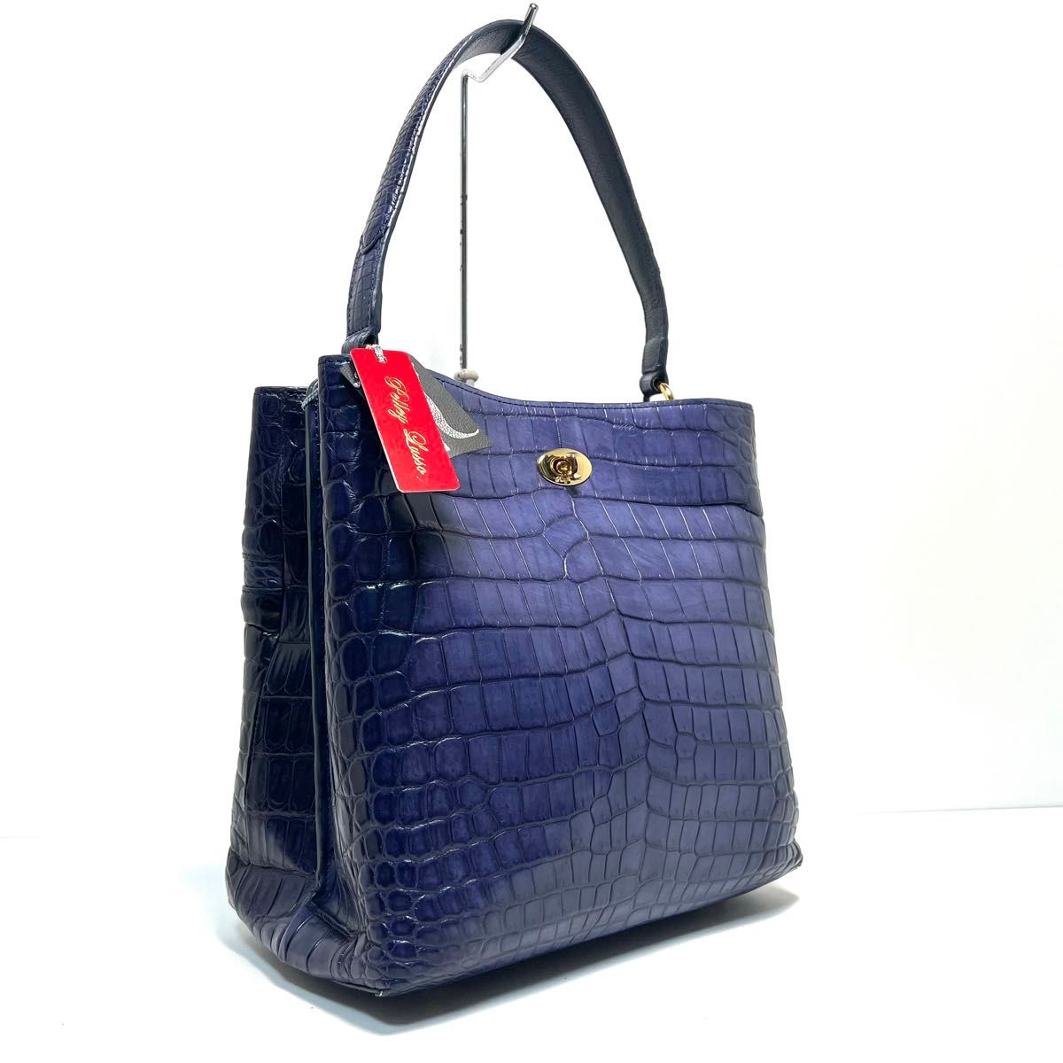 未使用品 Pelley Lusso ペレリールッソ 日本製/クロコダイル 未使用品 Pelley Lusso ペレリールッソ 日本製/クロコダイル
