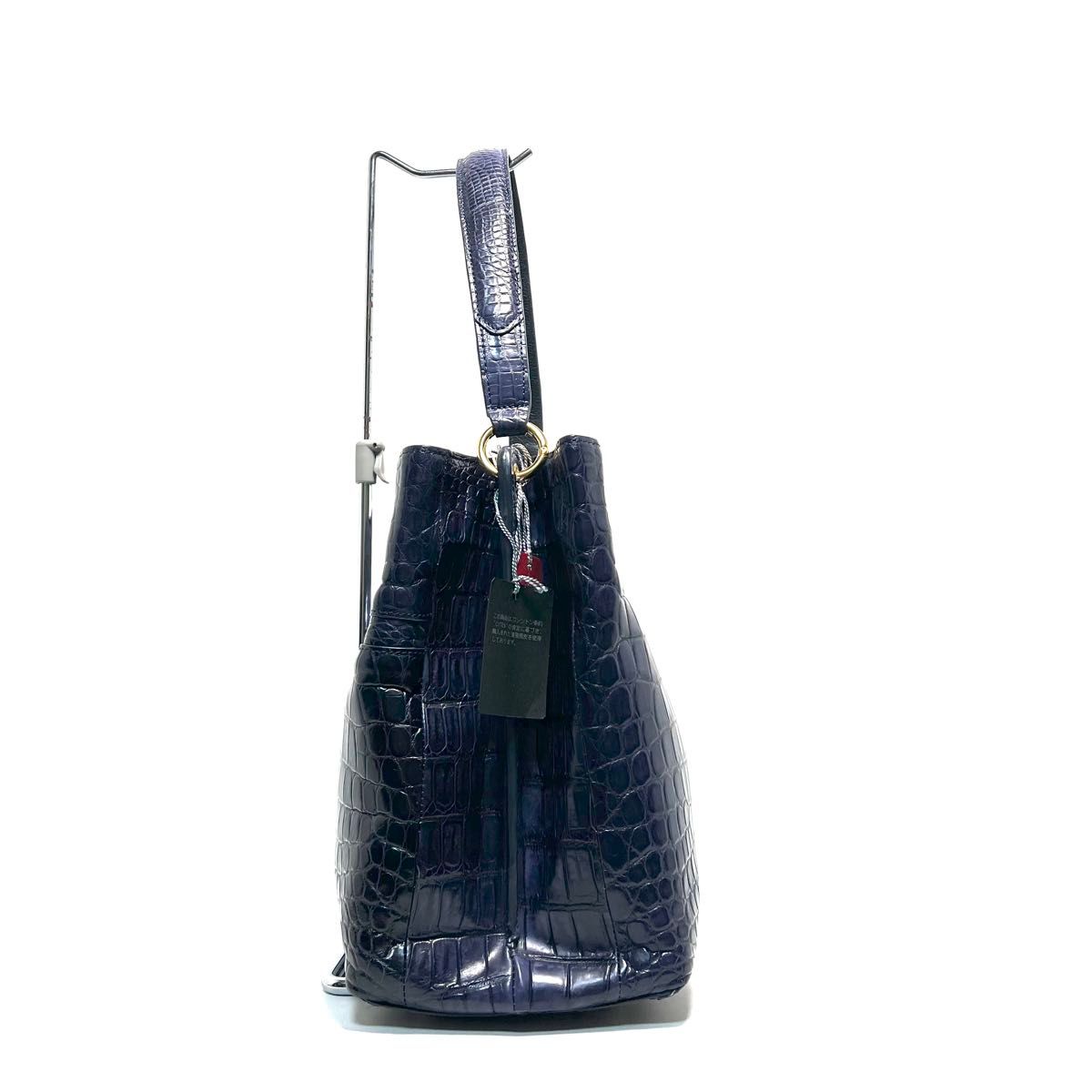 未使用品 Pelley Lusso ペレリールッソ 日本製/クロコダイル 未使用品 Pelley Lusso ペレリールッソ 日本製/クロコダイル