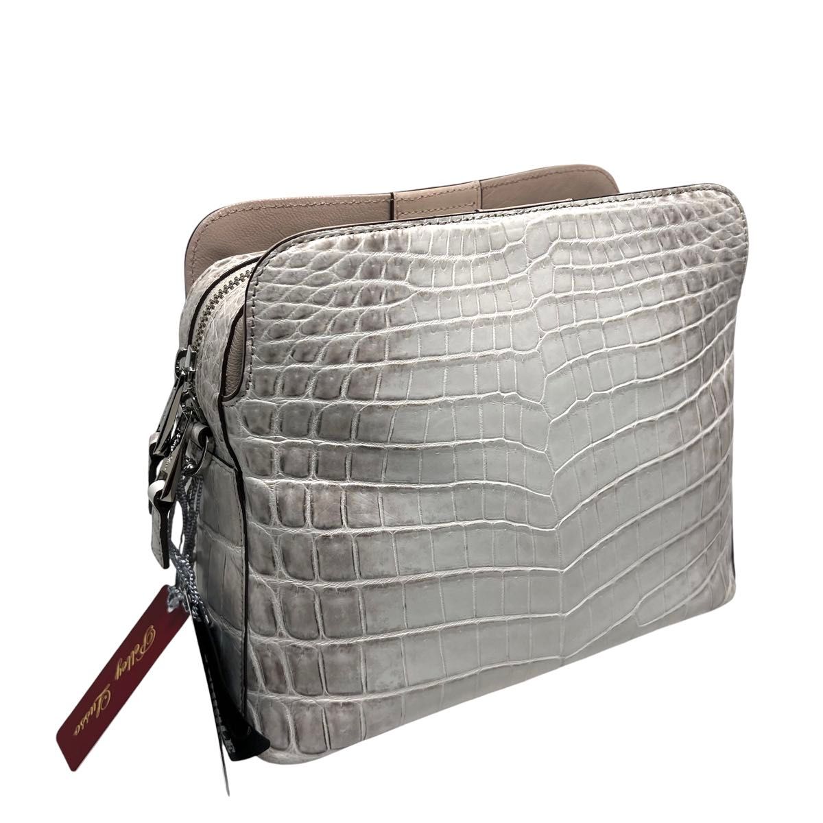 未使用品 Pelley Lusso ペレリールッソ/ヒマラヤ クロコダイル 未使用品 Pelley Lusso ペレリールッソ/ヒマラヤ クロコダイル