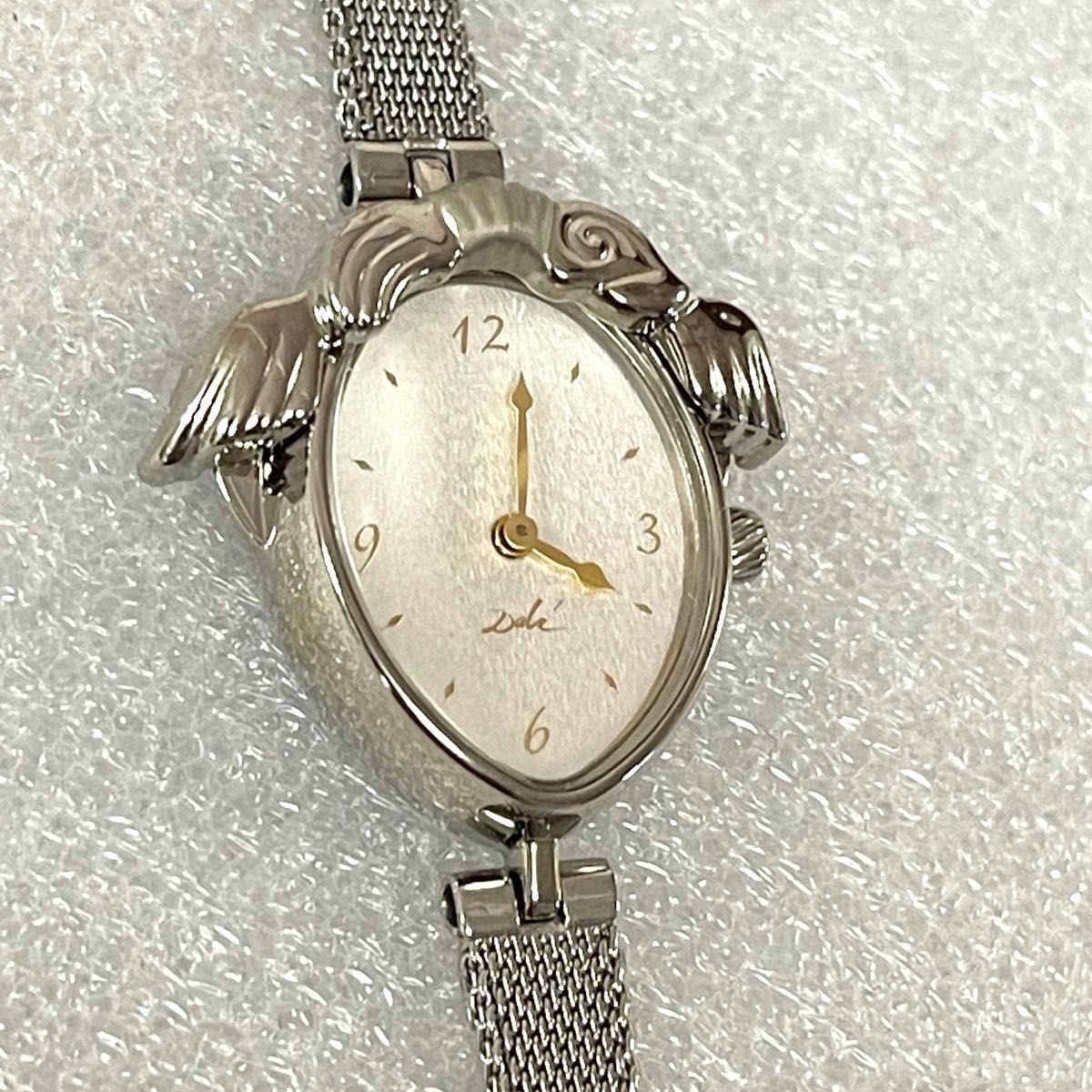 稼働 超美品 Salvador Dali 時の翼 レディース腕時計 ダリ 時計 稼働 超美品 Salvador Dali 時の翼 レディース腕時計 ダリ 時計