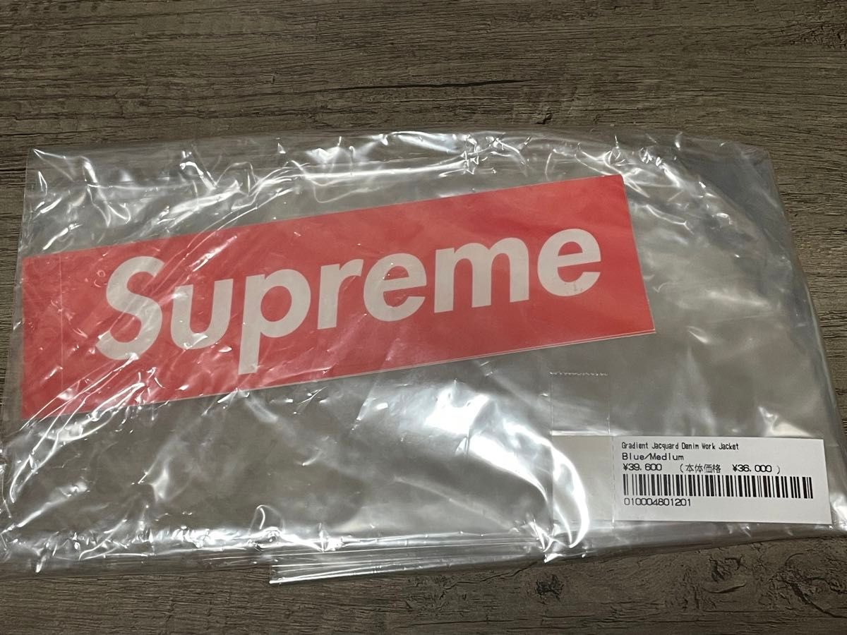 Gradient Jacquard Denim Work Jacket M Supreme デニム Gradient Jacquard Denim Work Jacket M Supreme デニム