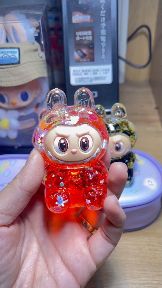 LABUBU オイルラブブ ハーバリウム 置物