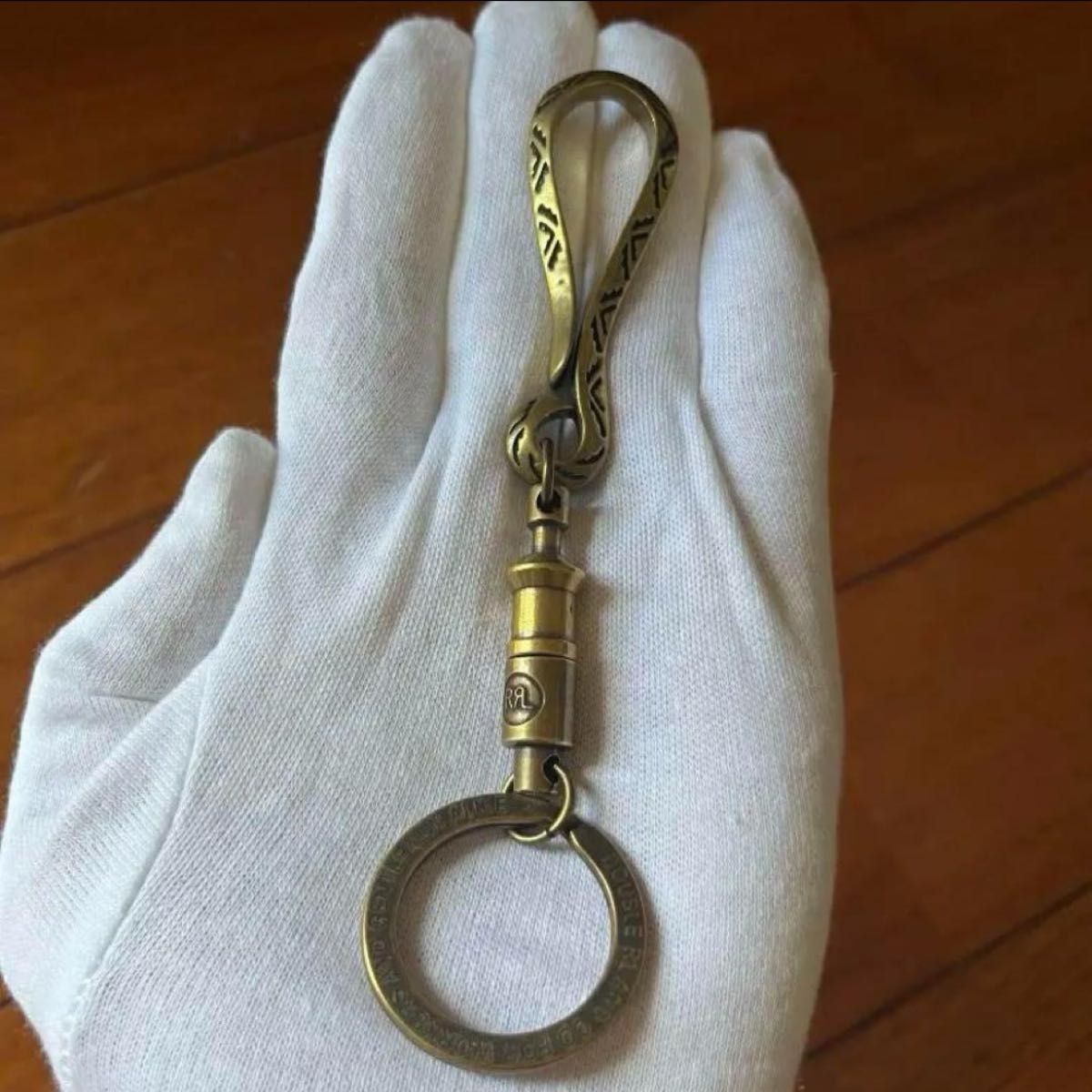 匿名配送】RRL キーフック キーホルダー ブラス 真鍮|Yahoo 匿名配送】RRL キーフック キーホルダー ブラス 真鍮|Yahoo
