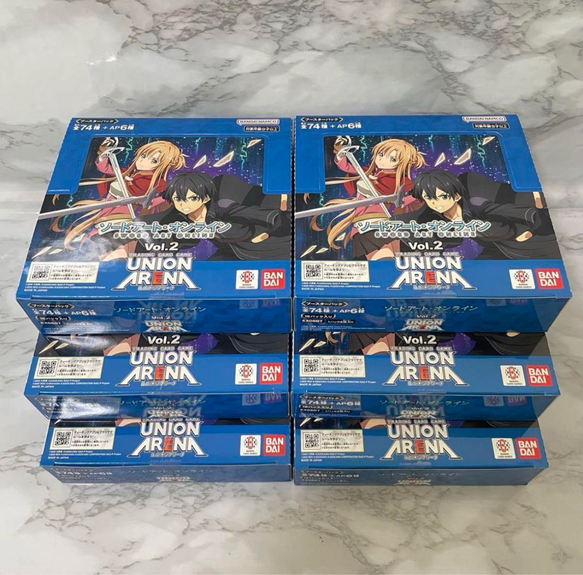 新品未開封】ユニオンアリーナ ソードアートオンライン Vol 2 新品未開封】ユニオンアリーナ ソードアートオンライン Vol 2