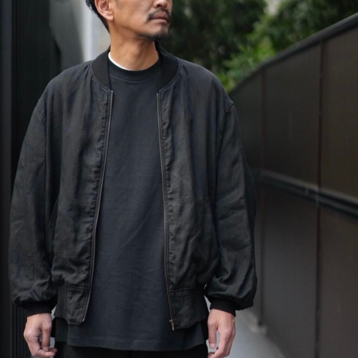 完売品 タグ付き 【24SS】 COMOLI コモリ リネンWクロスジップ 完売品 タグ付き 【24SS】 COMOLI コモリ リネンWクロスジップ