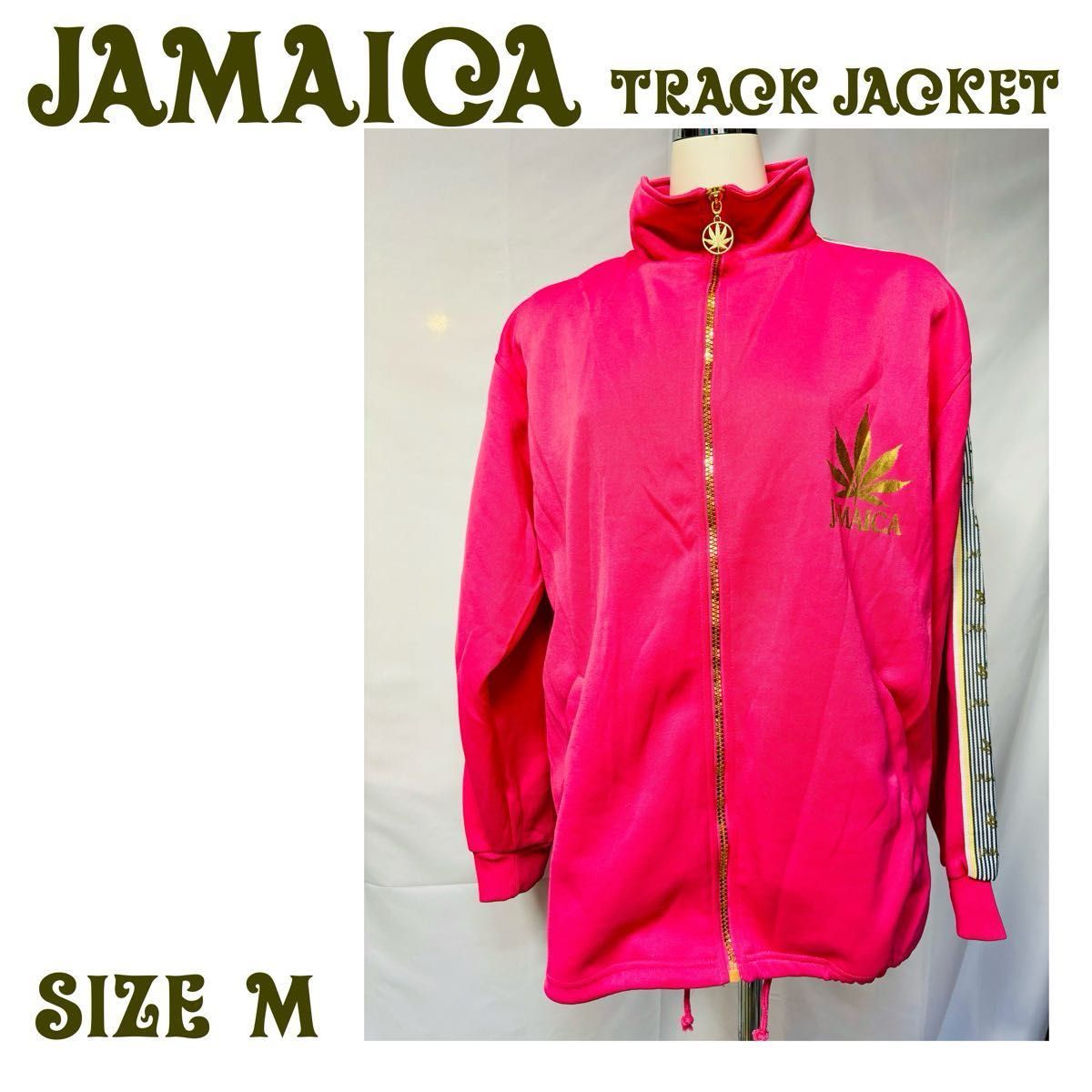 90s 平成 トラックジャケット ジャージ y2k サイケ サイドライン ラスタ ギャル ピンク ジャマイカ hiphop 90s 平成 トラックジャケット ジャージ y2k サイケ サイドライン ラスタ ギャル ピンク ジャマイカ hiphop