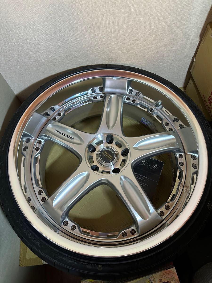 希少レイズGT-C Face2 20インチ 2本タイヤ付き9 5Jオフセット-7 希少レイズGT-C Face2 20インチ 2本タイヤ付き9 5Jオフセット-7