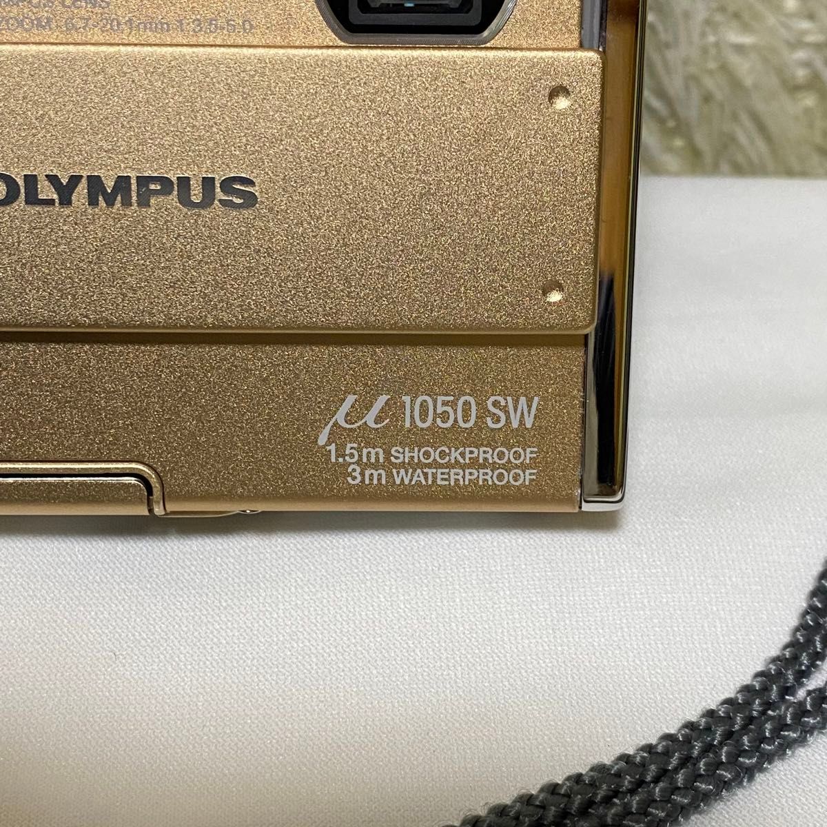 動作確認済み OLYMPUS デジタルカメラ μ1050SW ゴールド 動作確認済み OLYMPUS デジタルカメラ μ1050SW ゴールド